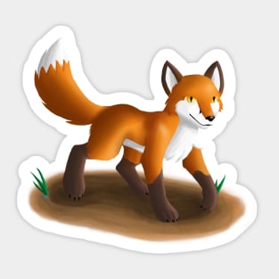 Fox Sticker